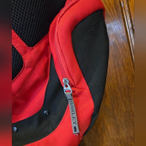 Oakley Red and Black Backpack - Picture 3 of 12